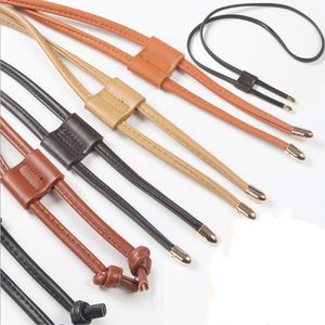 DIY Bucket Bag Drawstring Rope Bag Strap Leather Detachable Backpack Beam Pocket Purse Accessories Women Shoulder Bag Strap Hot