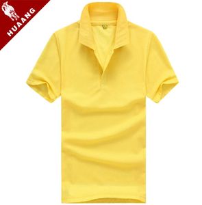 Summer Casual Men039S Classical Solid Color Polo Shirt Cotton Blended Polos Men Short Sleeve Sports Shirt Jerseys Blue Tennis P3516431