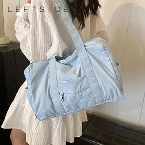 Shoulder Bags Oxford Big Shopper Shopping Bag For Women Designer Soft Tote Female 2024 Korean Fashion Casual Travel Handbags