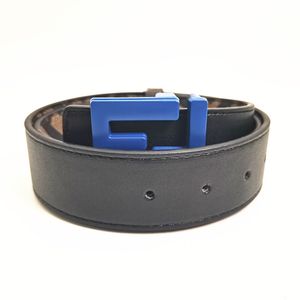 men belt belt women designer belts 4.0 cm width belts brand F buckle genuine leather classic woman man business luxury belts bb belt simple smooth buckle belts