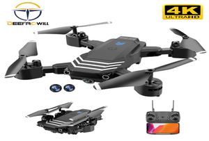 2020 New S11 RC Drone 4Kデュアルカメラ50回ズームWiFi FPV 1080p光学フロー折りたたみ折りたたみDRON QUADCOPTER DRONE GIFT7209058