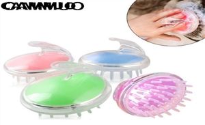 Silicone head corpo massager shampoo cuoio capelluto per massaggio peli lavarsi pettine bagnugliano spazzola spazza per massaggi c181227037399