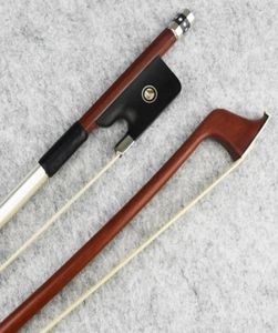 Special offer 44 Size Pernambuco Cello Bow Natural Mongolia Horsehair Fast response Ebony Frog Cello Parts Accessories53866505636063