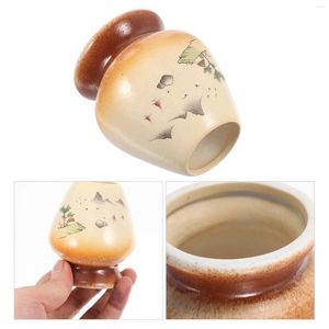 Cups Saucers Matcha Tea Holder Whisk Japanese Ceramic Set Bowl Accessories Cup Stand Ceremony Kit Decorative Chawan Supplies Making