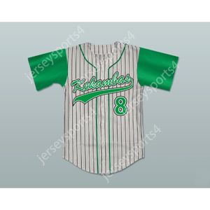 Kofi Evans 8 Kekambas Baseball Jersey Hardball Nowe zszyte