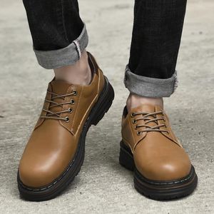 Casual Shoes Autumn Men Outdoor Work Wear-resistant Waterproof Hiking High-quality Sports