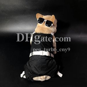 Designer Pet Cogsuit Groving Trendy French Bulldog French Pomeranian Teddy Pet Dog Pants Handsome Cints Outdoor Dog Assemble