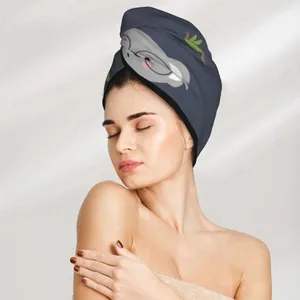 Ręcznik dziewczęta z mikrofibry Suszenie w łazience Włosy Święte głowy Koala Magic Pryszowna czapka turbanowa