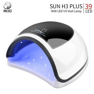 Платья 78 Вт светодиодная лампа для ногтей H3 Plus для ногтей Manicure Hine 39Leds UV