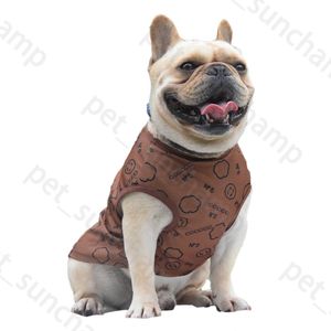 Fashion Print Dog T Shirt Sommer Dünne Bluse Designer Schnauzer French Eimer Kurzarm mehrfarbig Sweatshirt