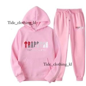 Trapstar Bag 23 Tracksuit męski utwór techniczny Hoodie Hoodie Europe American Basketball Football Rugby Dwuczęściowy z damskimi kurtką z kapturem z kapturem dla kobiet