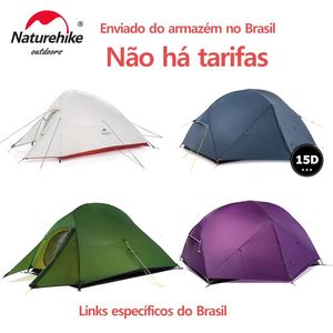Tenda de acampamento Mongar 2 pessoas Cloud Up 1 2 3 Person Tent Star River Tent Ultralight Portable Outdoor Hucking Tent 240329