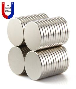 Wholer 50pcs Super Super 20x2 Magnet 202 N35 Постоянный редкоземельный магнит 20 мм x 2 мм отраслевой магнит D20x2mm9512471