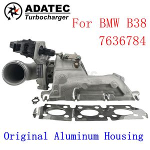 ADATEC TURBO för BMW 1-serie Active Tourer 3 Series X1 1,5 L B38A15/A12 7636784 Turboladdare 11657636784 Turbin-aluminumhus