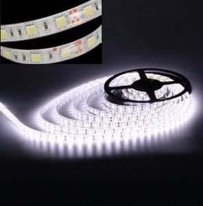 LED -Streifenleuchte SMD 5050 Wasserdichte IP65 DC 12V 300LED 5M 6500K 3000K RGB Kühlweiß warmweiß rot blau grün gelb Band4580503