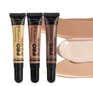 Flickor concealer mode 9 färger 16g mjukt långa slitage vattentätt flytande foundation grädde kvinnor makeup för öga och face3694548