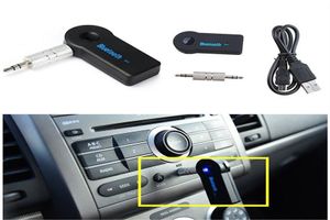 Novo estéreo real 3.5 Blutooth sem fio para músicas de carro O Adaptador de receptor Bluetooth aux 3,5 mm A2dp para fone de ouvido Jack HandsFree2955132