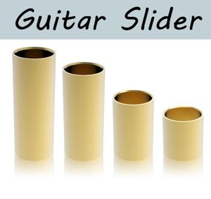 Naomi 1pc Gitar Slider Slider Palce ze stali nierdzewnej Knuck Gładka krawędź Długość 28 50 60 70 mm3841450