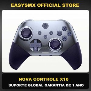 Spelkontroller Joysticks EasysMX X10 Wireless Gaming Board Bluetooth Controller stöder PC/Switch/Mobile/TV med magnetiskt hölje Q240407