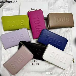 Frauen Designer neu 2024 Mode gedruckte Brieftasche mehrere Kartenpositionen Lange Kapazität Handtasche 8 Farben
