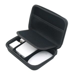 Acessórios EVA Viagem Hard Case Carrying Para Apple lápis Magic Mouse Magsafe Adaptador