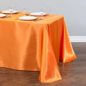 Table Cloth Wedding Party Tablecloth Anti-scalding Thickened Rectangular Cover 4-8FT Folding Cocktail