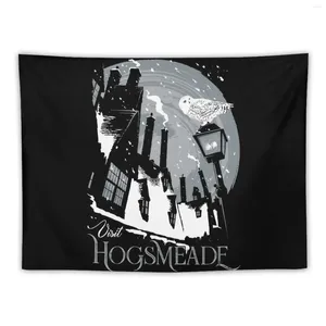 Tapestries Visit Hogsmeade (gray) Tapestry Aesthetics For Room Home Decorations Aesthetic Decoration Korean Style