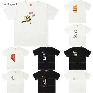 2024ヒューマンメイドTシャツメンズファッションデザイナーTシャツの女性女性T​​シャツを作る豪華なTシャツレターカジュアルカジューングラフィックトップレベルのレジャーTシャツ