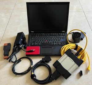 Auto diagnosis tool Used laptop computer Second hand T410 I5 4G for BMW wifi icom next A2 1TB SSD S0ft-ware V05.2024