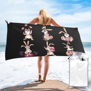 Asciugamano rapido a secco a secco di pasquali per le donne maniche arrotolate t- palestra facile da trasportare umorismo da bagno creativo grafico