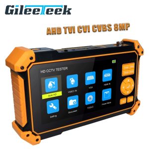 Exibir HD3100 AHD/TVI/CVI CVBS CCTV Tester Monitor de 5 polegadas CCTV 1080P AHD CEVRV TESTER TESTER TESTENTER PROFISSIONAL TESTER DC12V SAÍDA