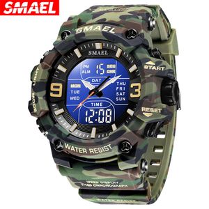 's New Outdoor Waterproof Electronic Watch Camouflage Sports Luminous Tactical Men's Military Watch Mountaineering