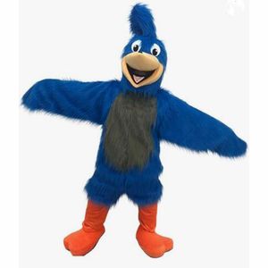 2024 Vendite calde Halloween Blue Eagle Mascot Costume Spot Abito Fancy Carnival Custom Fancy Costume Caratteri Costumi