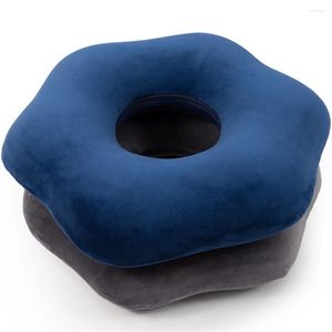 Pillow Memory Foam Seat Blütenförmiger langsamer Rückprall atmungsaktivem Hämorrhoiden Bad Weiche hautfreundliche Wirbelsäule Schutzstuhl