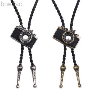 Bolo Ties Western Bolo Tie خمر Bolo Tie Tie Cowboy Tie Camera Bolo Tie Netlace Sweater Stain Cowboy Leather Dropshiping 240407