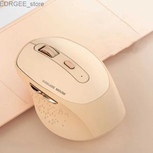 Topi topi wireless mouse wireless 2,4 GHz Wireless Bluetooth Mouse USB Type-C silenzioso Ufficio silenzioso Ufficio Mouse 1200DPI Laptop Ottico Y240407