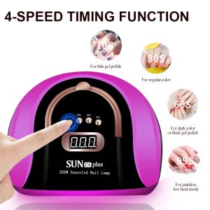 Connectors High Power Gel Uv Led Nail Lamp Polish Cabin Gel with 57 Leds Nail Dryer Equipment for Manicure Tool for Professional Drying Gel