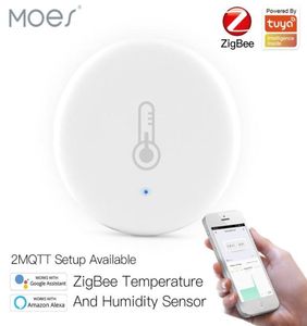 Zigbee 30 Smart Temperature and Umidità Sensore Batteria Sicurezza alimentata con Tuya App1145490