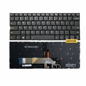 Tastiere tastiera US per Lenovo Thinkbook 13Siwl 13SIML 14SIWL 14IML 14IIL 33011IGM Laptop con grigio inglese retroilluminato