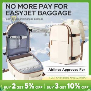 Torby wielofunkcyjne Likros Aircraft Bag Ryanair Plecak kabiny 40x20x25 EasyJet 45x36x20 Laptop w podróży biznesowej Wodoodporny YQ240407