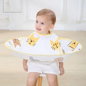 Children Haircut Bib Household Non-stick Hair Cutting Artifact Cloth Baby Shaving Hairdressing Clothes Apron Cape Hair Clippers