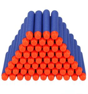 Giocattolo 72 cm per nerf nstrike elite serie ricarica blu soft in schiuma proiettile darts pistola proiettili 10pic1727655