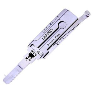 Locksmithは、Laguna3767102に使用される1 Auto Lock Pick and Decoder Locksmith Tool in 1 in 1 Lishi 2 in 1 in 1 Auto Lock Pick and Decoder Locksmithツールを提供します