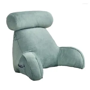 Pillow Reading With Memory Foam Support Bed Rest Arms Washable Cover & Pillows Chair