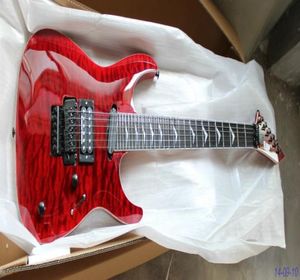 OEM Electric Guitar Se genom Red Pes Musical Instruments With Black Parts4093125
