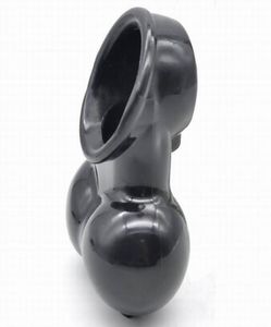 Wholesale,3 color silicone Men scrotum bondage penis ring Cage Cock Rings Time Delay Sex Toys Silicone Ring Ball Stretcher6537534