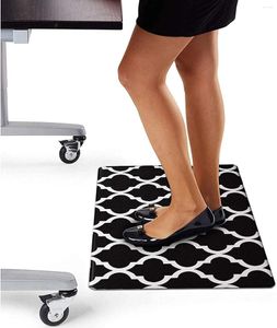 Bath Mats Thick Cushioned Anti Fatigue Waterproof Kitchen Rugs Comfort Standing Desk Mat Floor Non-Skid & Washable For Home