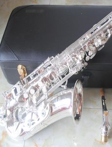 Совершенно новый изготовлен в Японии Silverplated Yas 82Z Alto Saxophone Gold Lacquer Falling E Sax Gold Cenor Saxphone с Case1903925