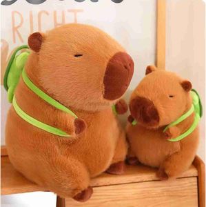 映画テレビのぬいぐるみCapybara Plush Simulation Capibara Anime Fluffty Toy Kawaii Plushieかわいい人形詰めた動物ソフトドールぬいぐるみギフトキッドおもちゃ2024 240407