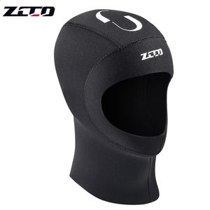 Wetsuits 25mm Neoprene Swim Cap Performance Adjustable Thermal Swimming Hood for Men Women Kids 240403